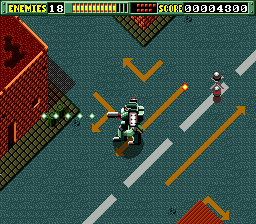 FZ Senki Axis screenshot 4 for Sega Mega Drive
